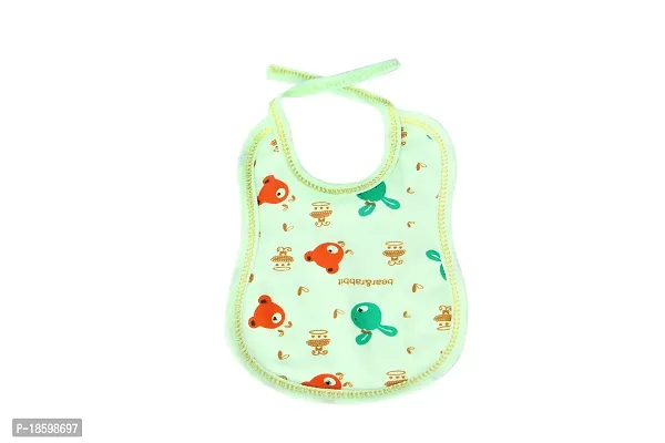 MOM'S DARLING Cotton Bibs for New born Baby 0 to 6 months(pack of 6 Pieces) | Baby Apron | Baby Feeding Bib | New Born Baby Products/Essential | Baby Shower Gift| Multicolor-thumb4