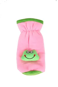 Mom's Darling Baby Feeding Bottle Covers with Easy to Hold Straps | Stretchable Baby Milk Bottle Covers | Suitable for 240 mL Bottle | Pack of 2 Pieces(Multicolor).-thumb1