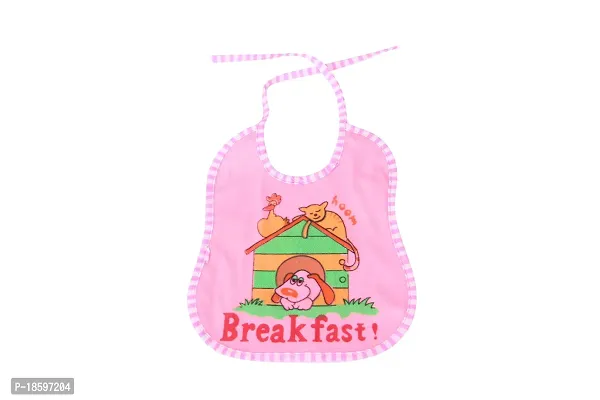 MOM'S DARLING Cotton Bibs for New born Baby 0 to 6 months(pack of 6 Pieces) | Baby Apron | Baby Feeding Bib | New Born Baby Products/Essential | Baby Shower Gift | Multicolor-thumb3
