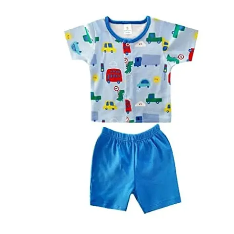 My Tiny Wear T-Shirt and Pajama Set for Baby Boy and Girl