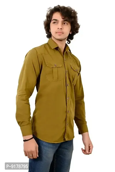 Trendy Stylish Cotton Long Sleeve Casual Shirt