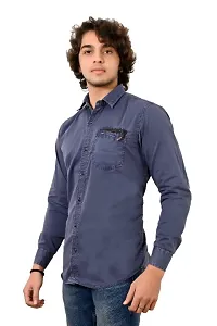 Trendy Stylish Cotton Long Sleeve Casual Shirt-thumb1