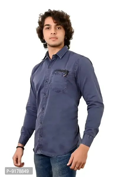 Trendy Stylish Cotton Long Sleeve Casual Shirt-thumb2