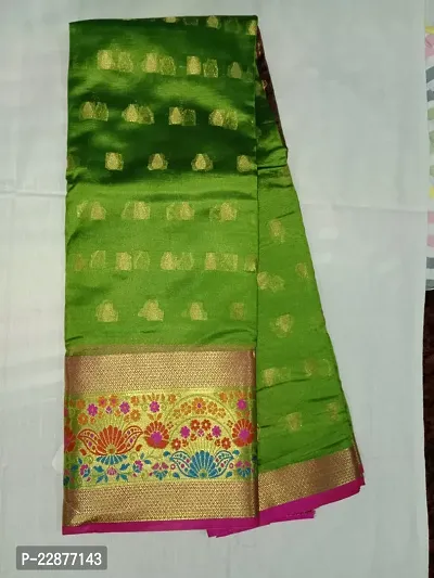 Stylish Women Art Silk Saree with Blouse Piece