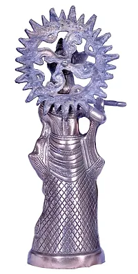 Jy Lord Krishna Gun Metal God Idol-thumb1