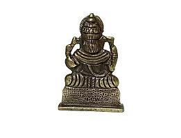 Jy Ganesh God Idol Made Of Ad Metal Silver Color-thumb2