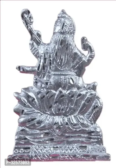 Jy Goddess Saraswati Siting On Hans God Idol-thumb2