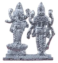 Jy Lord Vishnu And Goddess Lakshmi Standing Pose God Idol-thumb1