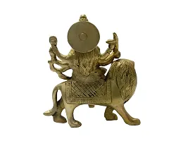 Goddess Durga God Idol Brass By Jy-thumb2