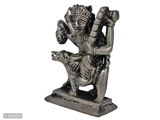 Jy Bhairav Baba Panchdhatu God Idol, Brass Lite Silver-thumb2