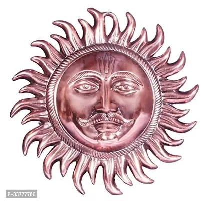 Sun Face Hanging Gun Metal Copper Colour God Idol