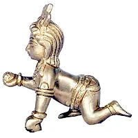 Jy Laddu Gopal Brass Idol-thumb1