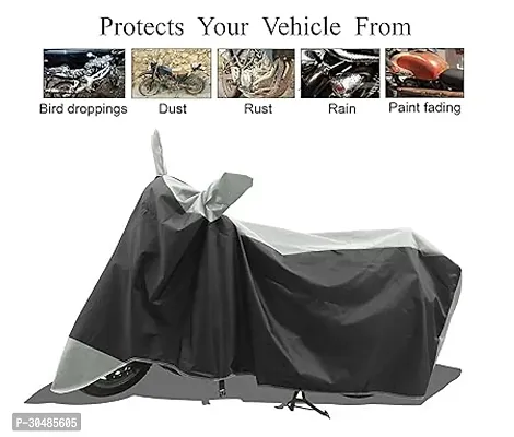 Water Resistant and Dust Proof Polyester Bike Cover for TVS NTORQ 125 Race Xp-thumb3