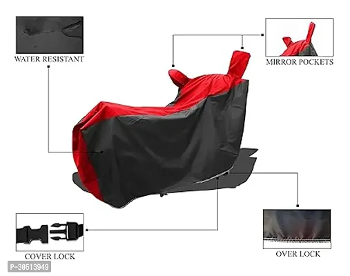 Water Resistant and Dust Proof Polyester Bike Cover for Hero Pleasure VX-thumb4