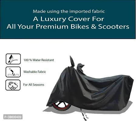 Premium Polyester Waterproof Bike Cover for Hero Splendor XTEC-thumb2