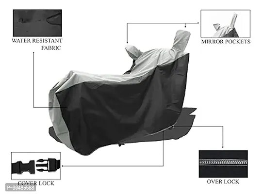 Water Resistant and Dust Proof Polyester Bike Cover for TVS Ronin New-thumb2