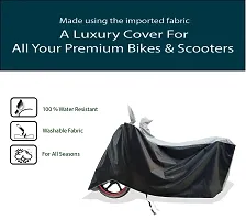 Premium Polyester Waterproof Bike Cover for Jawa 42 Bobber-thumb1