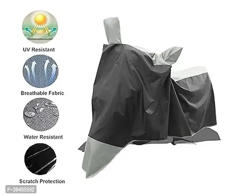 Water Resistant and Dust Proof Polyester Bike Cover for TVS XL100-thumb4