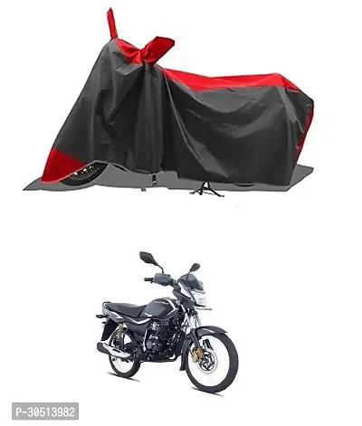 Water Resistant and Dust Proof Polyester Bike Cover for Bajaj Platina 110cc-thumb0