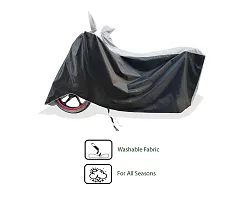 Premium Polyester Waterproof Bike Cover for TVS Apache RTR 160 2V-thumb2