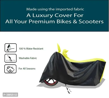 Premium Polyester Waterproof Bike Cover for Bajaj CT125X-thumb2