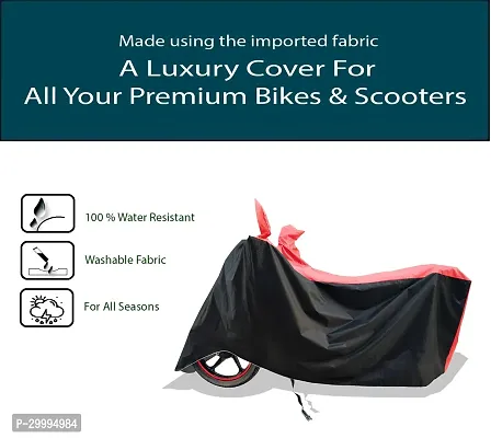 Premium Polyester Waterproof Bike Cover for Bajaj CT125X-thumb2