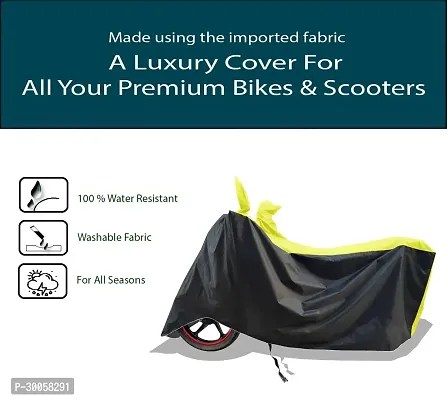 Premium Polyester Waterproof Bike Cover for TVS Apache RTR 180 2V-thumb2