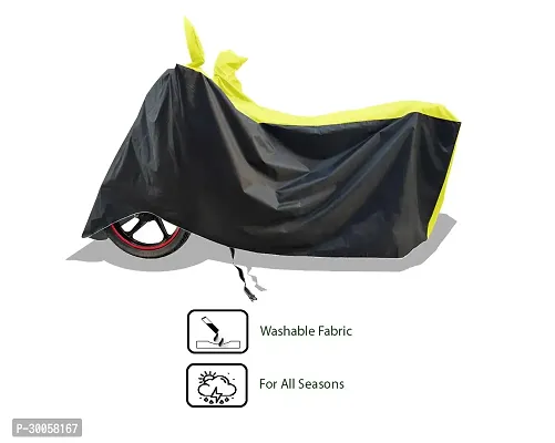 Premium Polyester Waterproof Bike Cover for Bajaj Pulsar NS200-thumb3