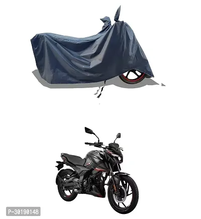 VESMEI -  Bike Cover Water-Resistant for Bajaj Pulsar N150 and Dust-Proof Premium Polyester Fabric_Entire Nevy Large-thumb0