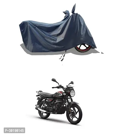 VESMEI -  Bike Cover Water-Resistant for Bajaj CT125X and Dust-Proof Premium Polyester Fabric_Entire Nevy Large