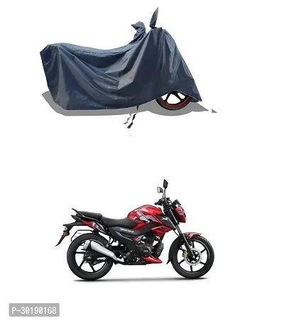 VESMEI -  Bike Cover Water-Resistant for TVS Raider 125 Edition Xonnect and Dust-Proof Premium Polyester Fabric_Entire Nevy Large-thumb0