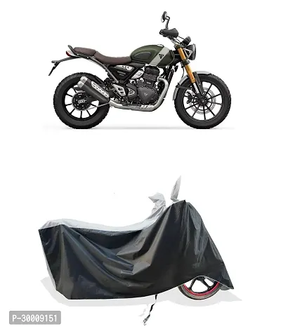 Premium Polyester Waterproof Bike Cover for Trriumph Scrambler 400X NEW