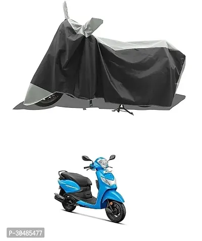 Water Resistant and Dust Proof Polyester Bike Cover for Hero Pleasure Drum-thumb0