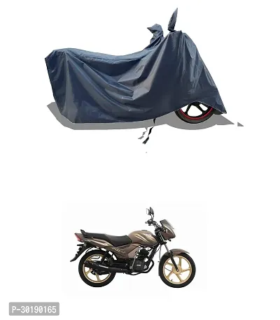 VESMEI -  Bike Cover Water-Resistant for TVS Star City Plus and Dust-Proof Premium Polyester Fabric_Entire Nevy Large