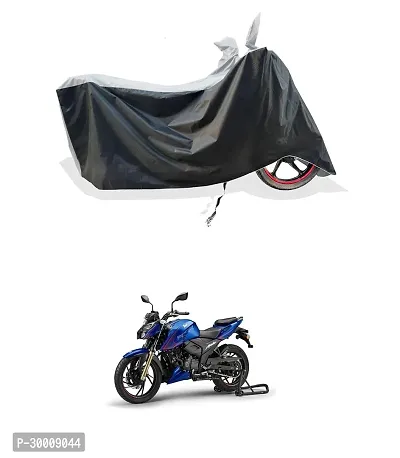 Premium Polyester Waterproof Bike Cover for TVS Apache RTR 200 4V