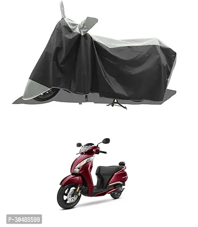 Water Resistant and Dust Proof Polyester Bike Cover for TVS Jupiter 125-thumb0