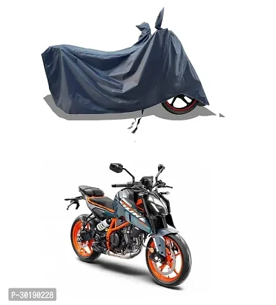 VESMEI -  Bike Cover Water-Resistant for kTM 390 and Dust-Proof Premium Polyester Fabric_Entire Nevy Large