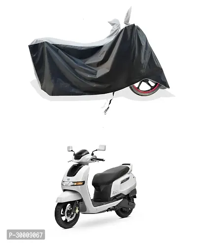 Premium Polyester Waterproof Bike Cover for TVS IQUBE S