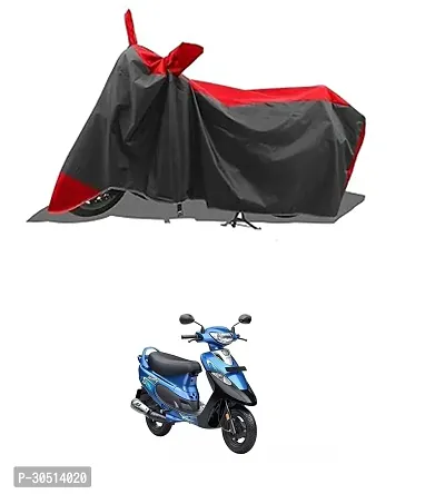 Water Resistant and Dust Proof Polyester Bike Cover for TVS Scooty Pep Plus-thumb0