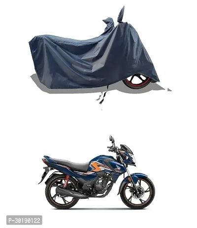 VESMEI -  Bike Cover Water-Resistant for Honda SP 125 and Dust-Proof Premium Polyester Fabric_Entire Nevy Large