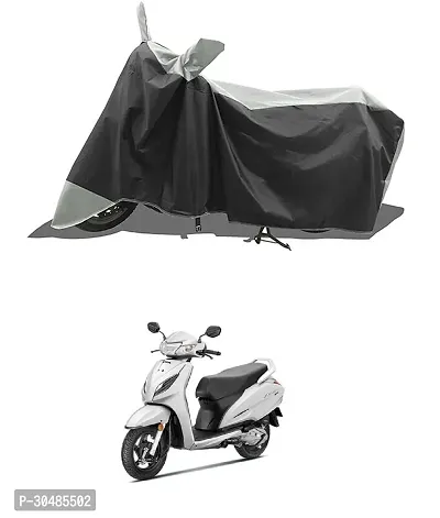 Water Resistant and Dust Proof Polyester Bike Cover for Honda Activa 6G-thumb0