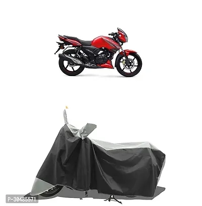 Water Resistant and Dust Proof Polyester Bike Cover for TVS Apache RTR 160 2V