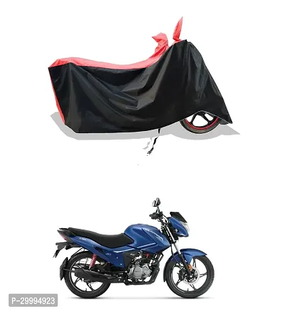 Premium Polyester Waterproof Bike Cover for Hero Glamour 125 XTEC-thumb0