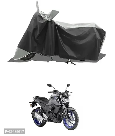 Water Resistant and Dust Proof Polyester Bike Cover for Yaamaha FZS V4-thumb0