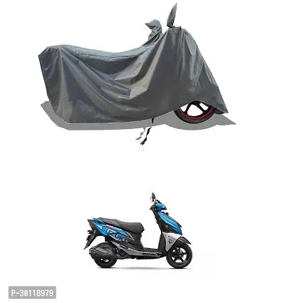 VESMEI - 100% Water-Resistant 2024 Bike Cover for Suzuki Avenis  BS6 and Dust-Proof Premium Polyester Fabric_Entire Grey Large