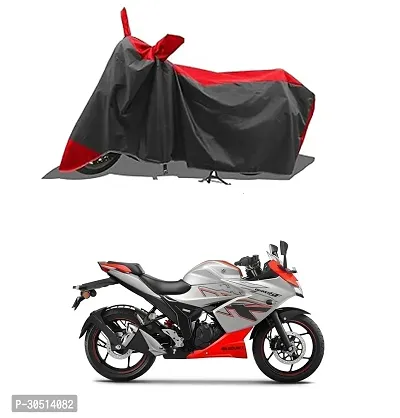 Water Resistant and Dust Proof Polyester Bike Cover for Suzuki Gixxer SF 155 Bs6-thumb0