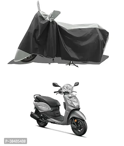 Water Resistant and Dust Proof Polyester Bike Cover for Hero Pleasure BS6-thumb0