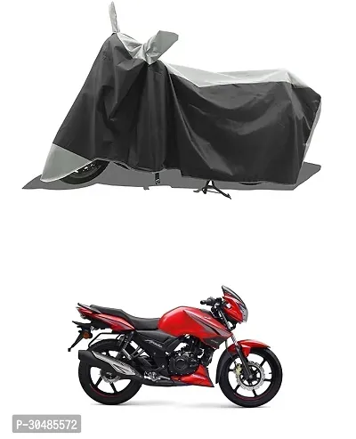 Water Resistant and Dust Proof Polyester Bike Cover for TVS Apache RTR 2V RM Bluetooth-thumb0