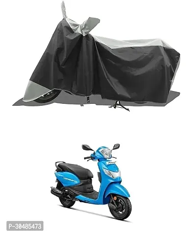 Water Resistant and Dust Proof Polyester Bike Cover for Hero Pleasure LX-thumb0