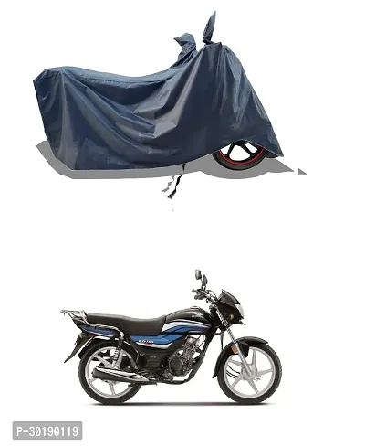 VESMEI -  Bike Cover Water-Resistant for Honda CD Dream 110 and Dust-Proof Premium Polyester Fabric_Entire Nevy Large-thumb0